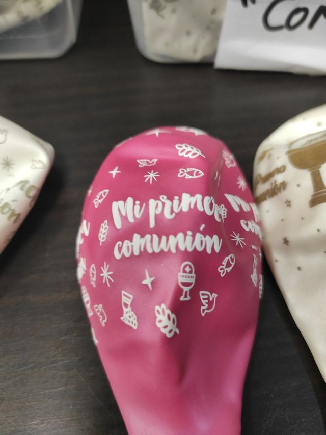 Globos de comunión