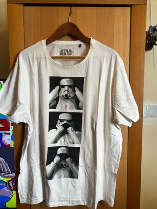 Camiseta Star Wars. stormtrooper