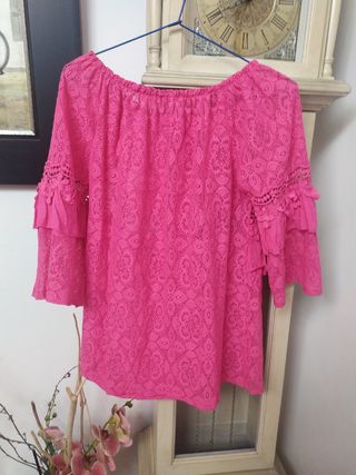 Camisa fucsia