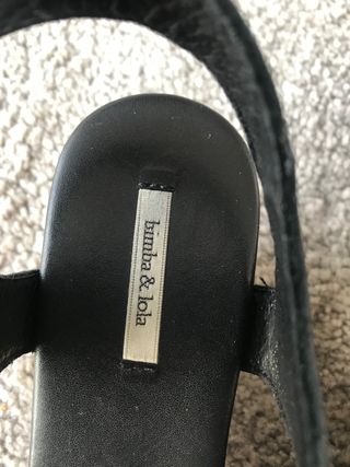 Sabdalias de piel Bimba y Lola. 100x100!!!