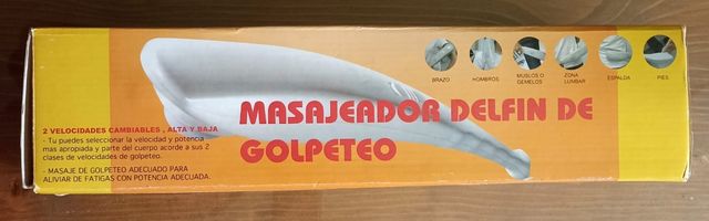 Masajeador Delfín Golpeteo GM JF-4200 Antiguo