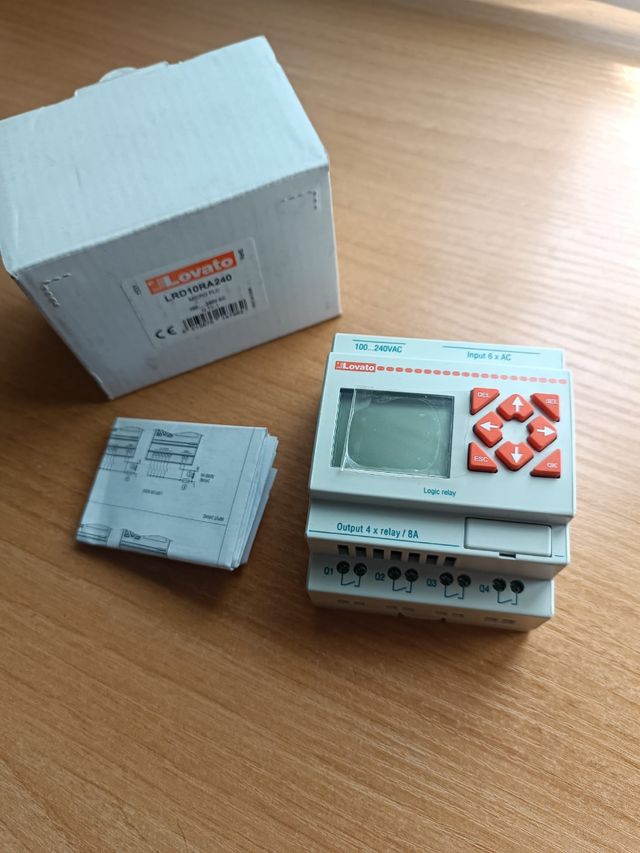 RELÉ PROGRAMABLE MÓDULO BASE 100-240V AC 90mA