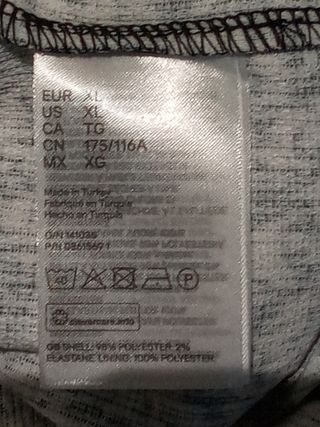 VESTIDO AJUSTABLE CON FRUNCES,XL.H&M, sin estrenar