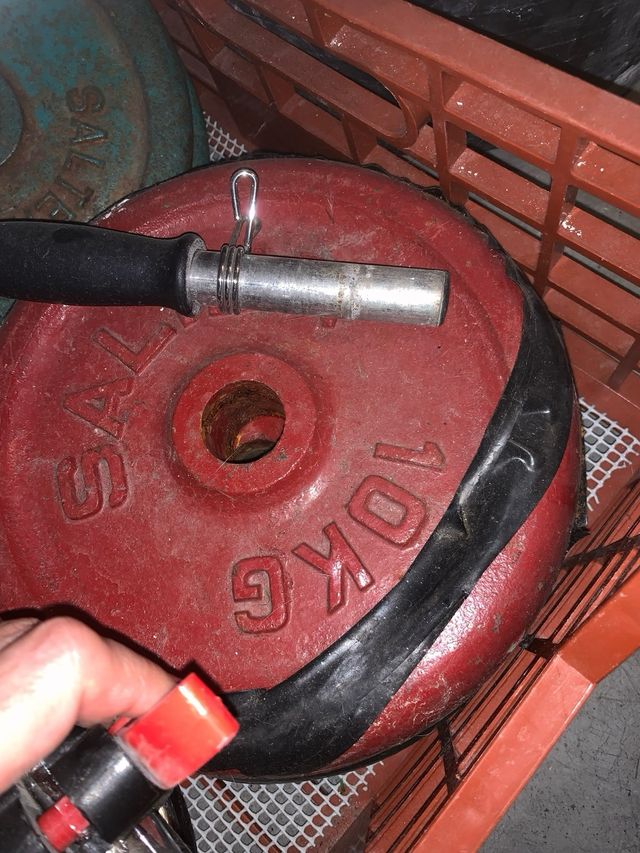 mancuernas Discos y barras