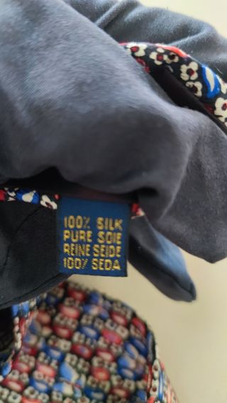 Corbata de seda natural 👨