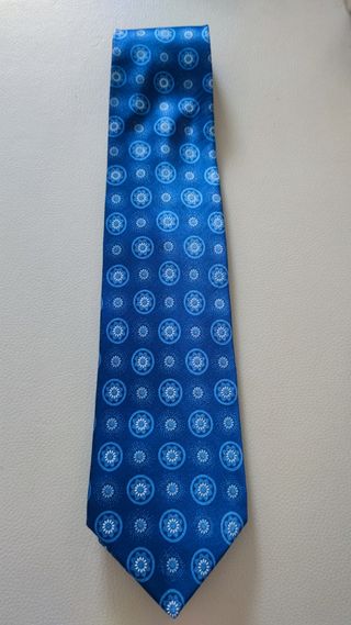 Corbata de seda natural 👨.Lanvin París