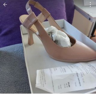 zapato destalonado piel