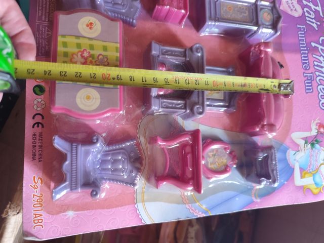 blister con castillo y accesorios C10