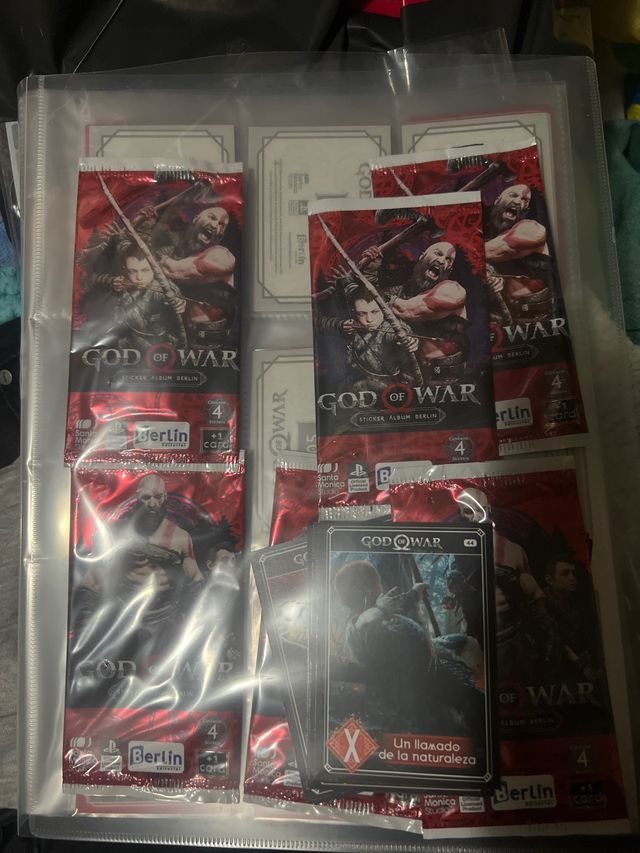 God of war Coleccion / cromos 
