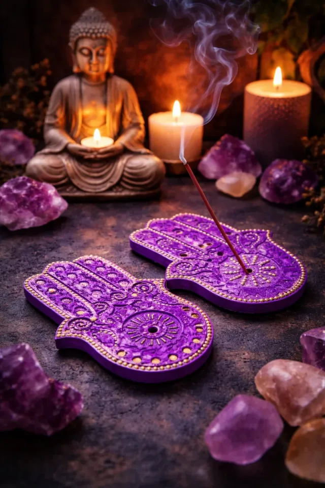 Incensario mano de Fátima