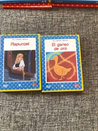 Cuentos  clásicos infantiles  Y película DVD
