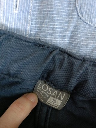 Conjunto pantalón y camisa niño