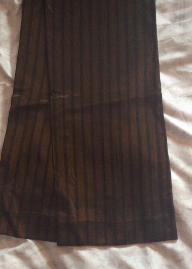 Pantalón recto rayas