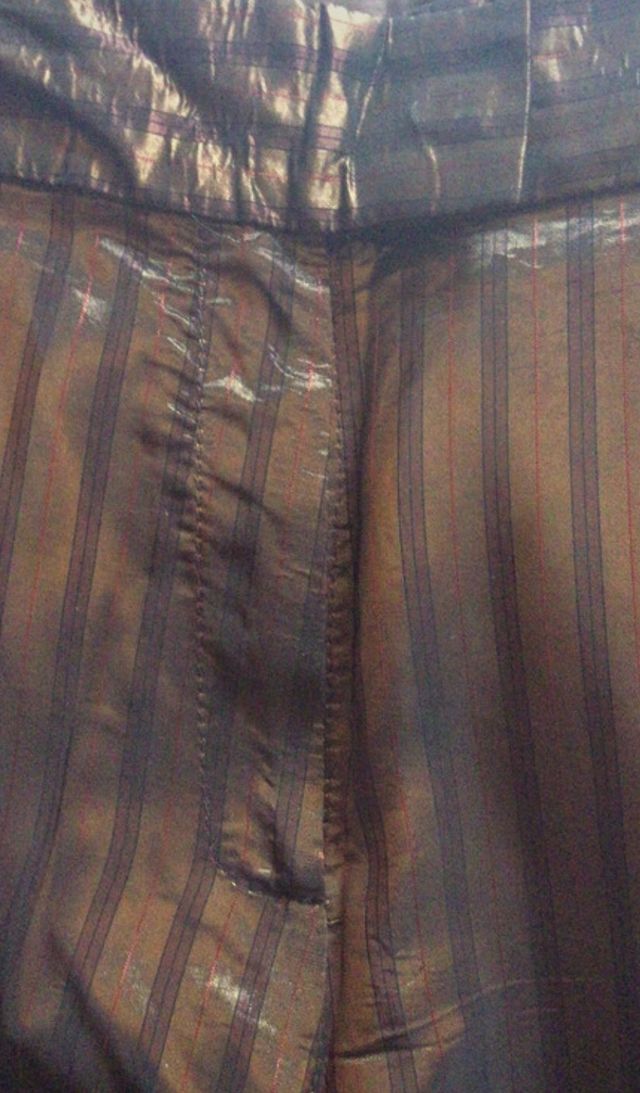 Pantalón recto rayas