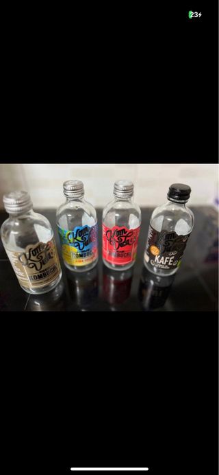 0,6€/u Manualidades Kombucha komvida botella 250ml