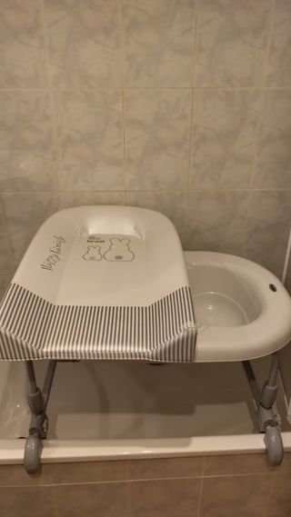 Bañera cambiador adaptable