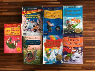 Colección libros Geronimo Stilton (10 libros!)