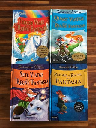 Colección libros Geronimo Stilton (10 libros!)