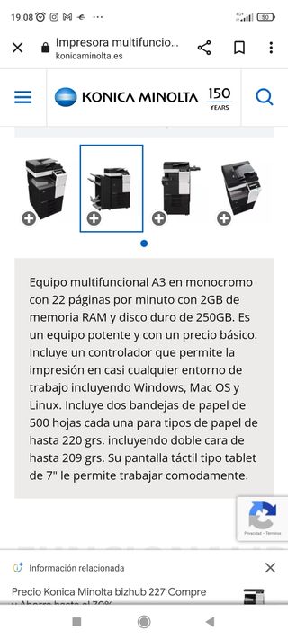 Fotocopiadora multifuncional