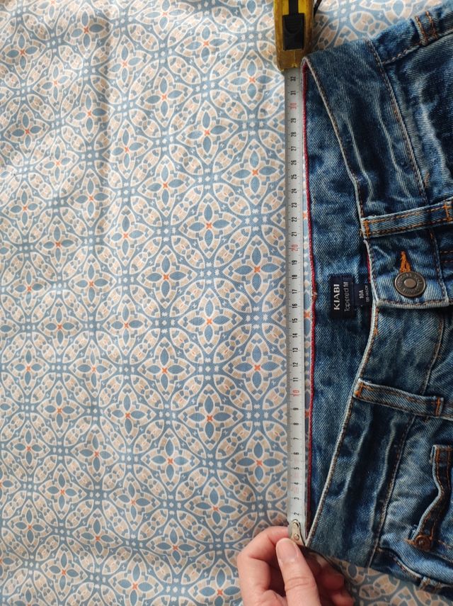 Pantalón jean vaquero azul. Kiabi 10 años