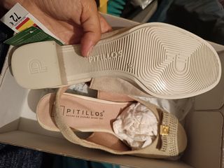 sandalias nuevas piel Marca Pitillos