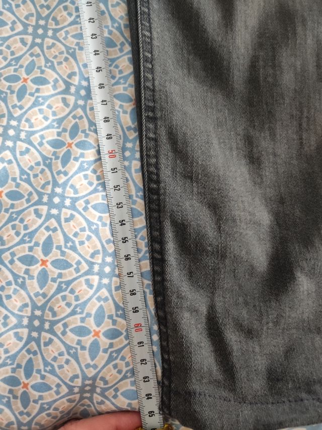 Vaquero skinny negro gris hombre Springfield 26