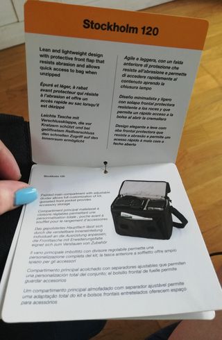 Bolsa transporte cámara profesional. Lowepro