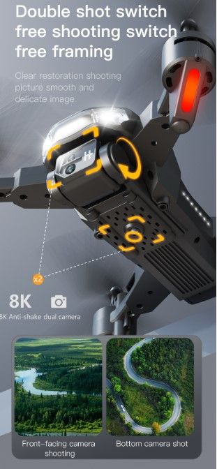 Dron Xiaomei 5G GPS profesional