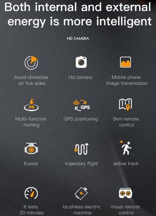 Dron Xiaomei 5G GPS profesional