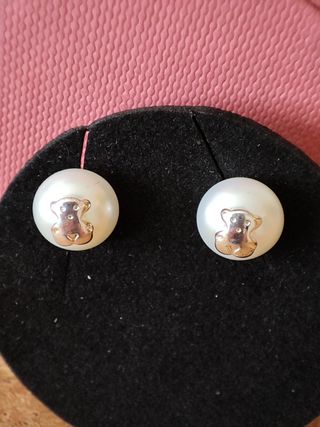 TOUS Pendientes Aro De Plata 4c TOUS Bear : Aazon.es