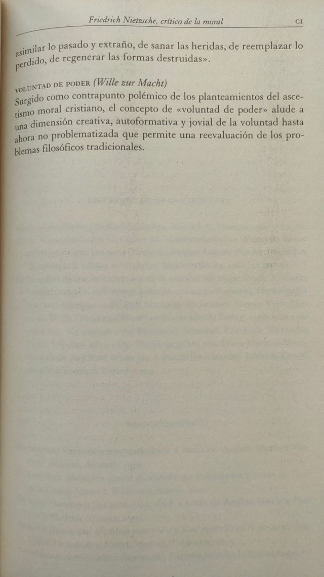 Vol. I. Nietzsche "Grandes Pensadores" Ed. Gredos