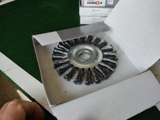 Disco alambre trenzado  FORCH 125 mm