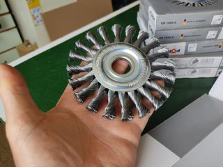 Disco alambre trenzado  FORCH 125 mm