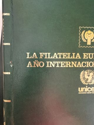 La filatelia europea en el año internacional niño.