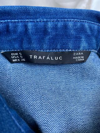 Camisa vaquera de Zara