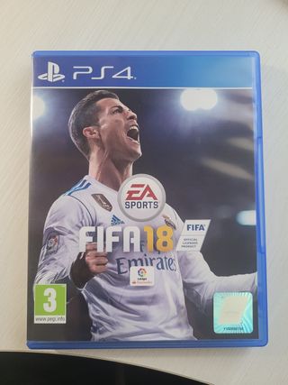 Caja fifa 2018 ps4