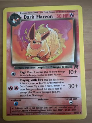 Flareon Pokémon tcg