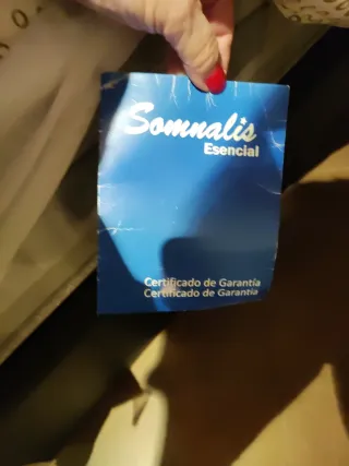 Colchón y canapé 105x190 cm.