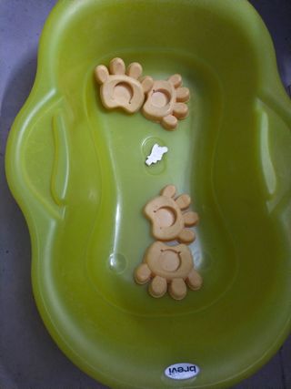 bañera bebe con ventosas