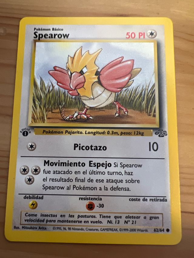 Spearow Pokémon tcg