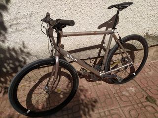 Bicicleta gravelizada Decathlon T-57