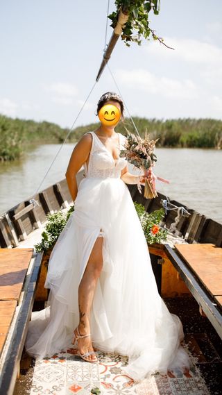 Vestido de novia Aire Barcelona