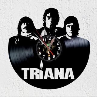Reloj de Disco de Vinilo Triana Banda Española