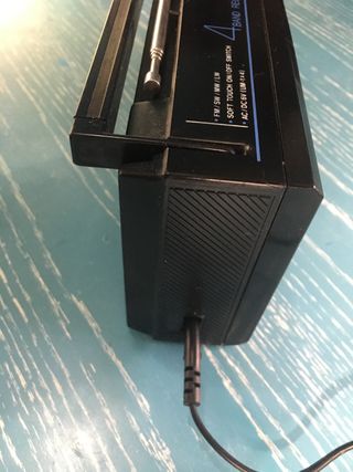 Radio transistor portátil.