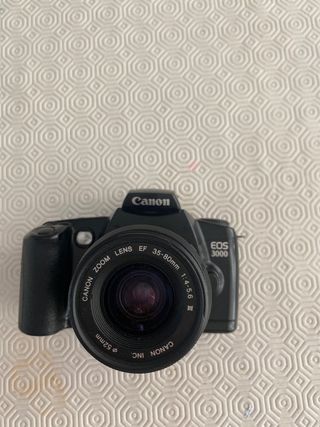 Camara fotos reflex analogica