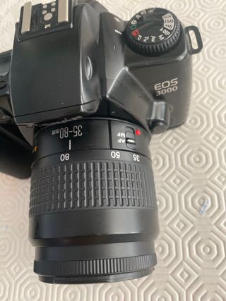 Camara fotos reflex analogica