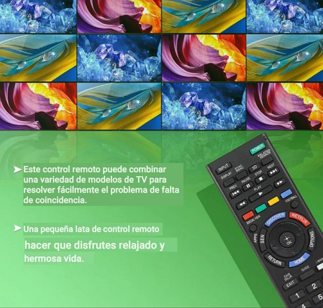 Mando tv Sony TODOS Smart tv M2 Fuengirola