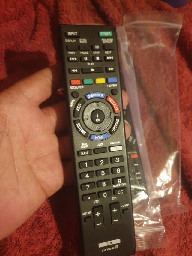 Mando tv Sony TODOS Smart tv M2 Fuengirola