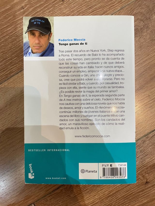 Libro Tengo ganas de ti