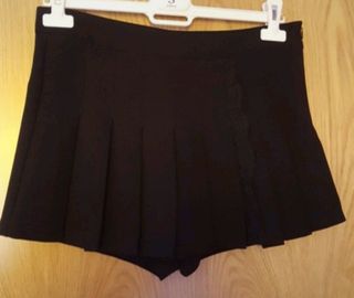 Falda pantalón negra